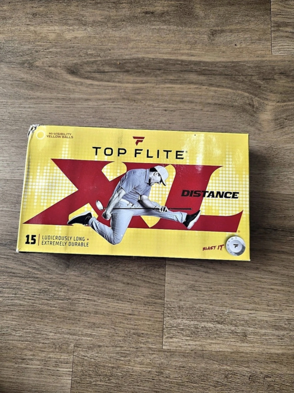 Top Flite XL Distance Yellow Golf Balls 15-Pack